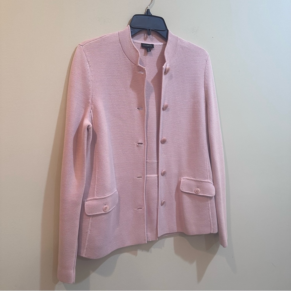 Talbots Sweater Button Up - Picture 3 of 7